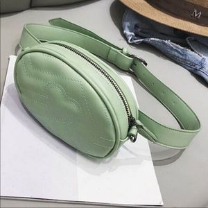 🎉SOLD  🆕 Chevron Heart Belt Bag / Fanny Pack